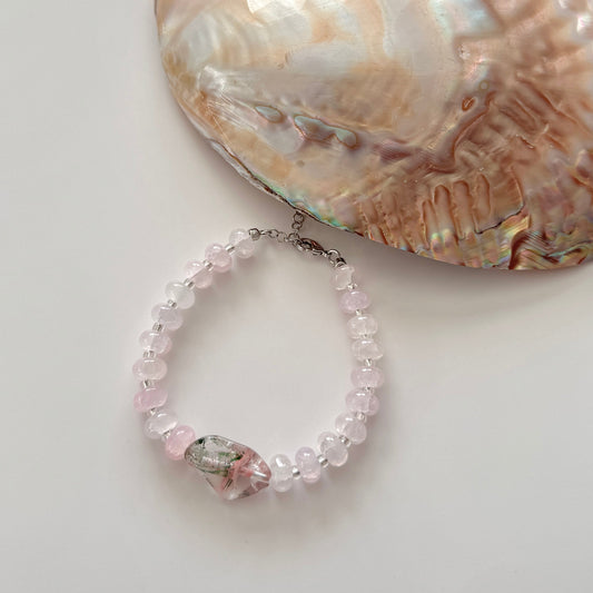 Watermelon Bead Bracelet - Namaste Jewelry Canada