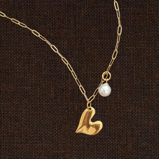 Whimsy Heart Necklace - Namaste Jewelry Canada
