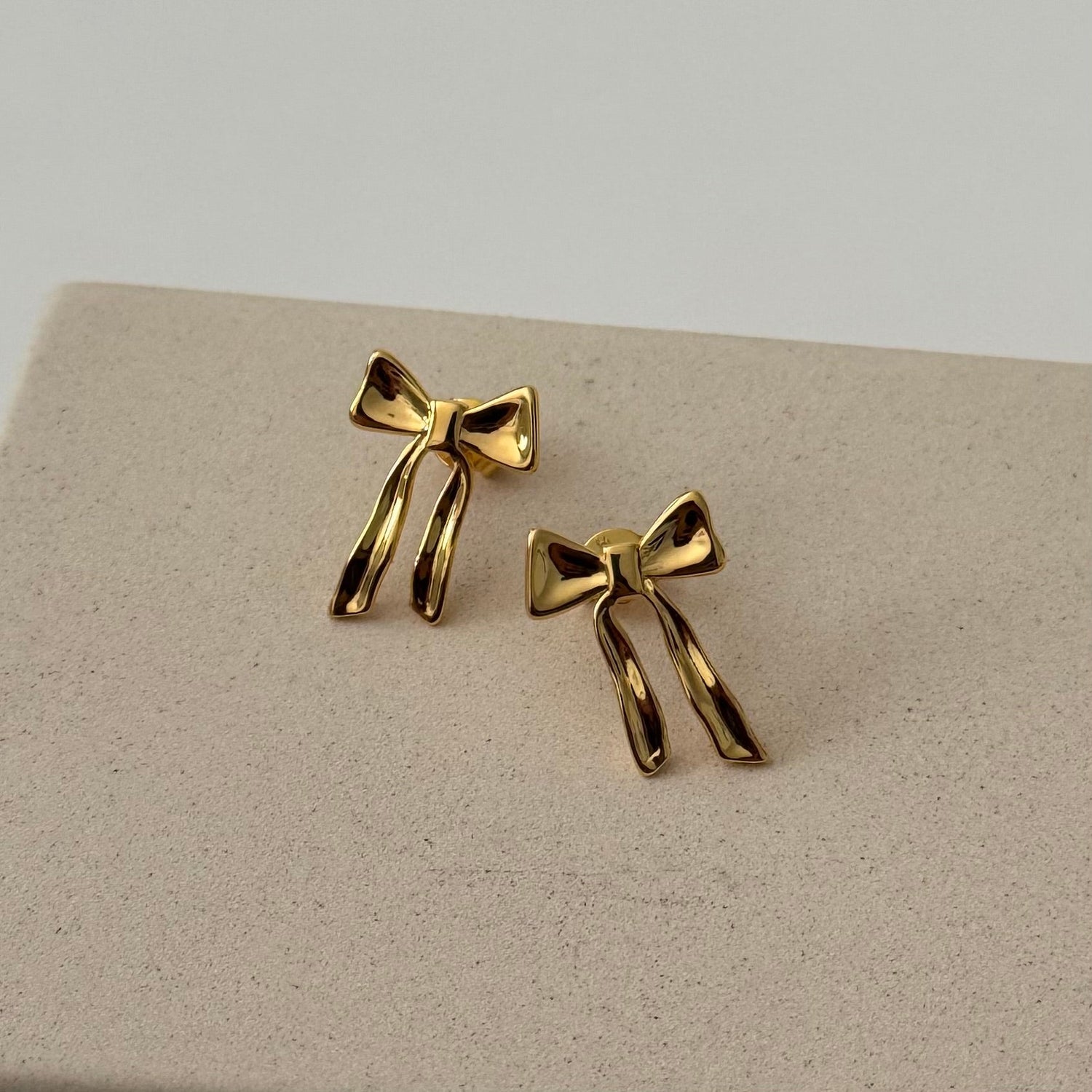 Yasmine Bow Studs - Namaste Jewelry Canada