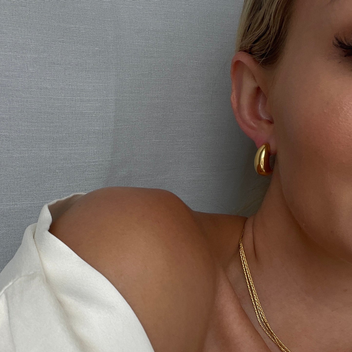 Anaya Earrings- Gold - Namaste Jewelry Canada