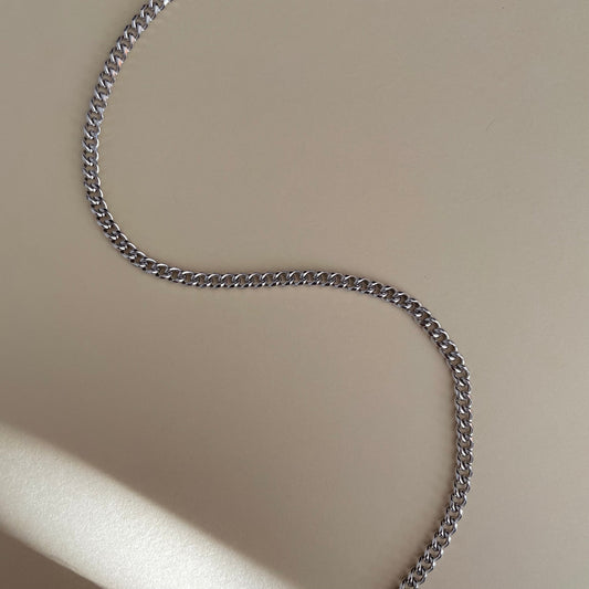 Ara Chain Necklace - Silver - Namaste Jewelry Canada
