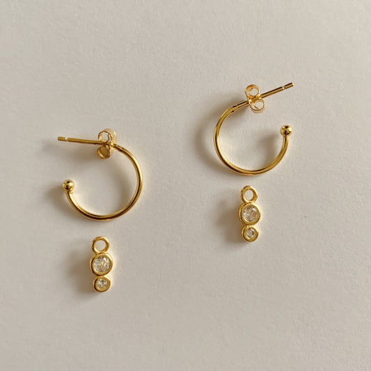 Elise Earring- Spheres - Namaste Jewelry Canada