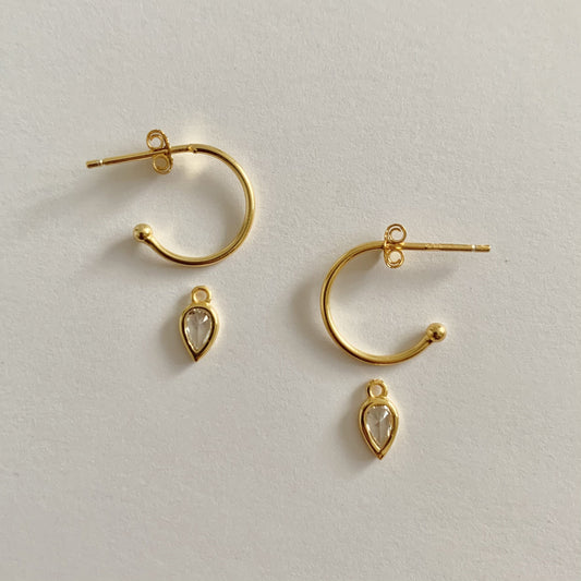 Elise Earring- Teardrop - Namaste Jewelry Canada