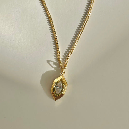 Emmi Stone Necklace - Namaste Jewelry Canada