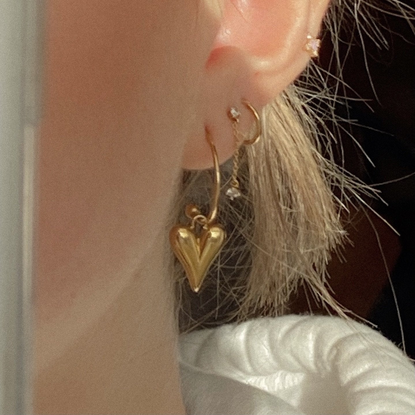 Hart aka Heart Earrings - Namaste Jewelry Canada
