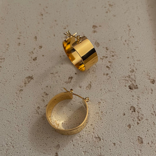 Kendall Hoops - Gold