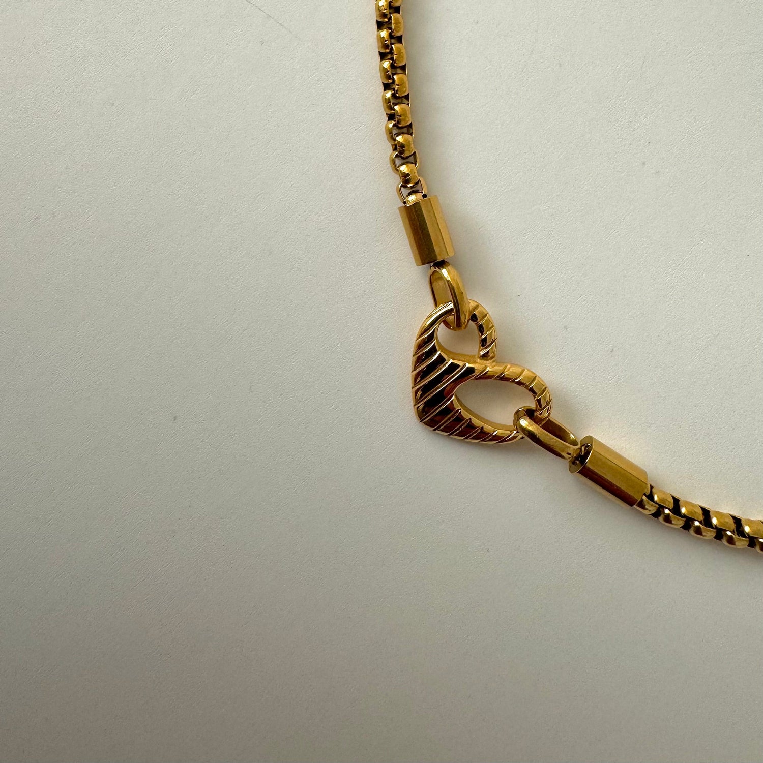 Infinity Heart Necklace- Gold - Namaste Jewelry Canada