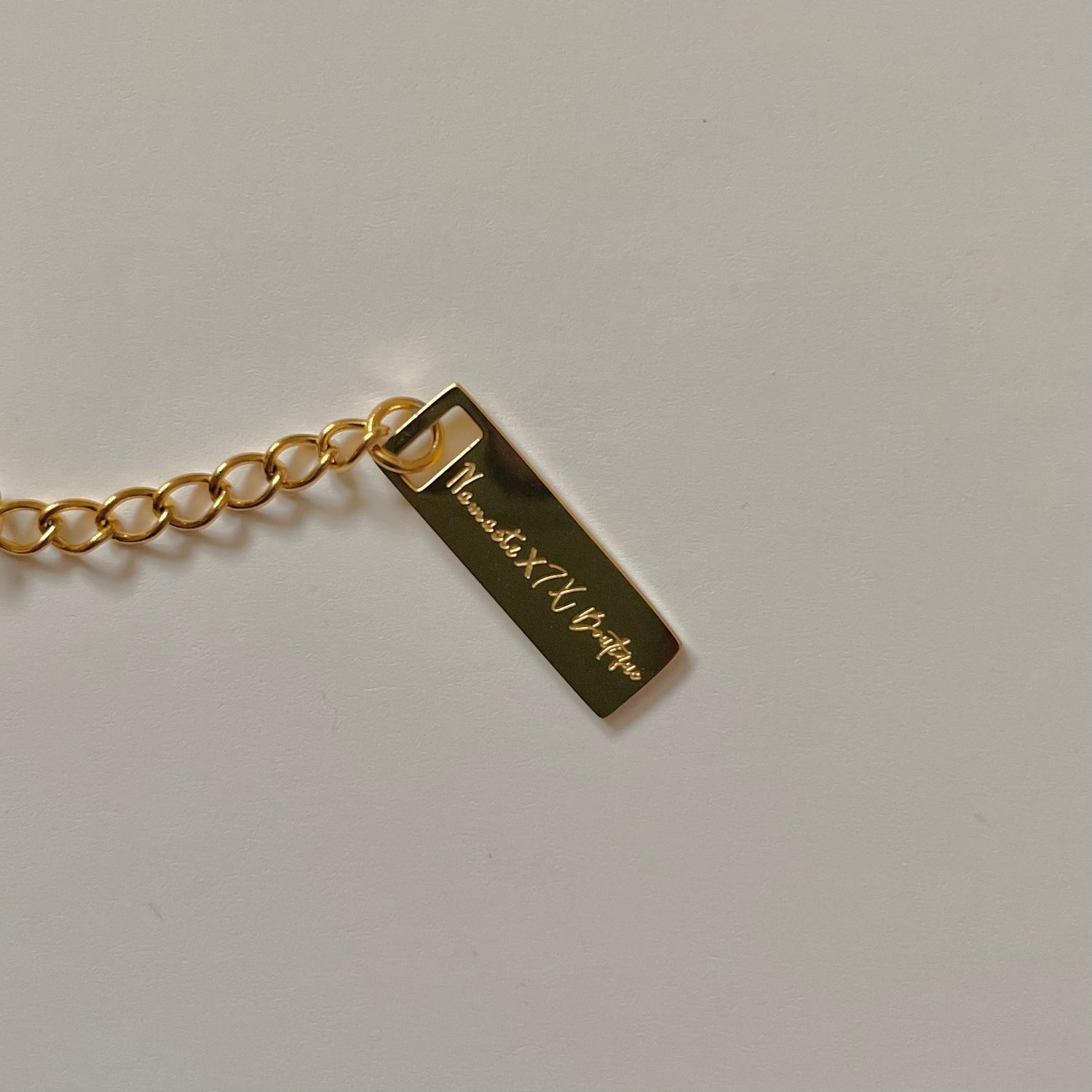 Lottie Boot Necklace- Silver - Namaste Jewelry Canada