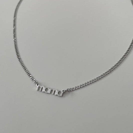 Mama Necklace 2.0- Silver - Namaste Jewelry Canada