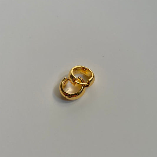 Mini Paris Chunky Hoops 2.0 - Namaste Jewelry Canada