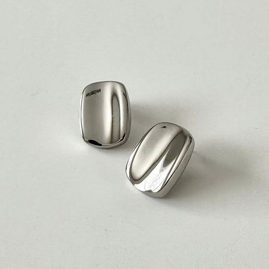 Mirror Earrings-Silver - Namaste Jewelry Canada