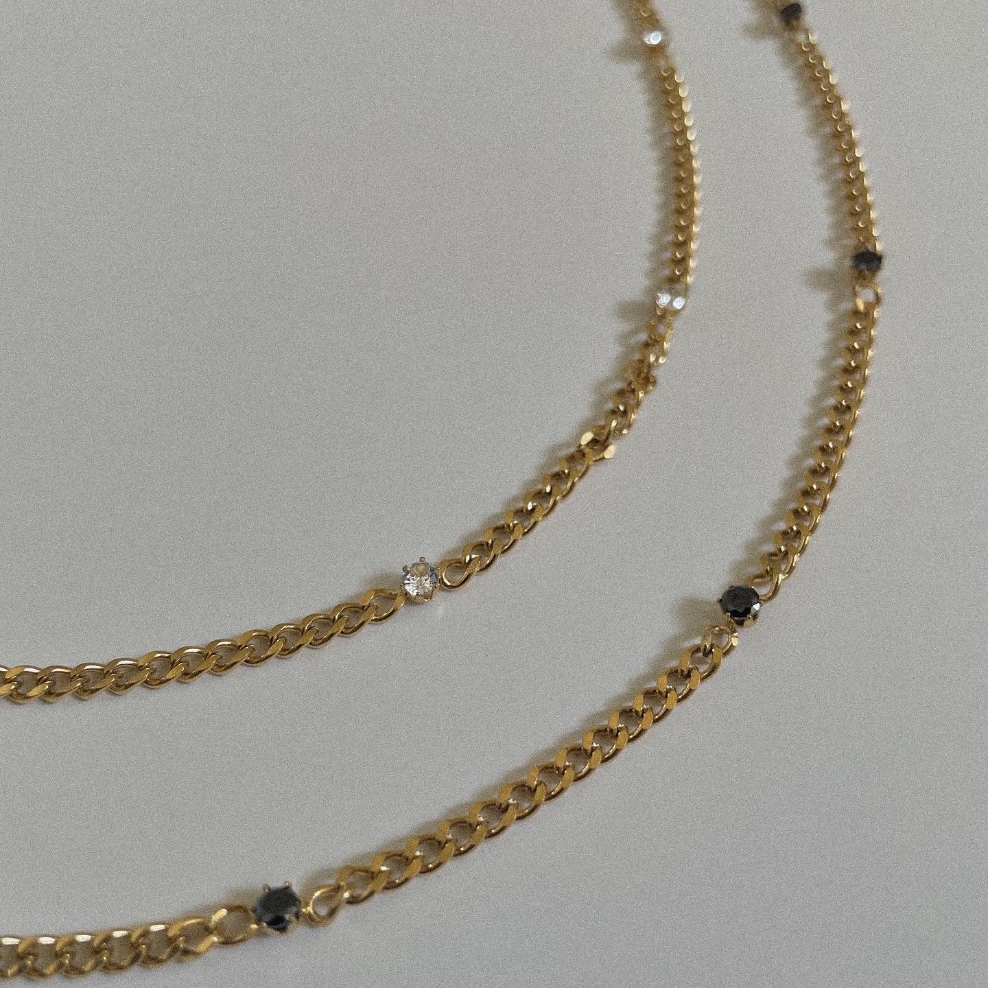 Nayva Stone Necklace - Namaste Jewelry Canada