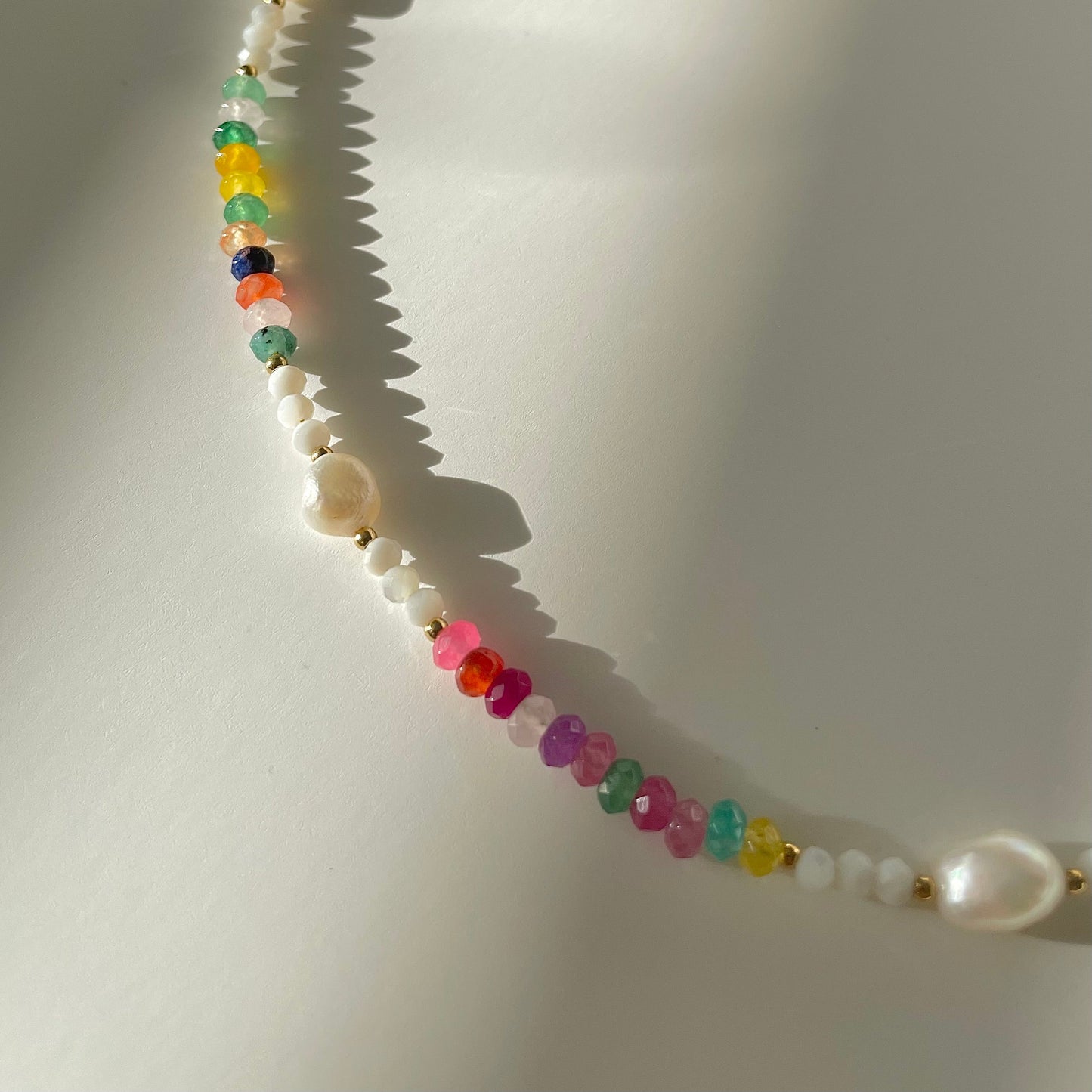 Raya Beaded Necklace - Namaste Jewelry Canada