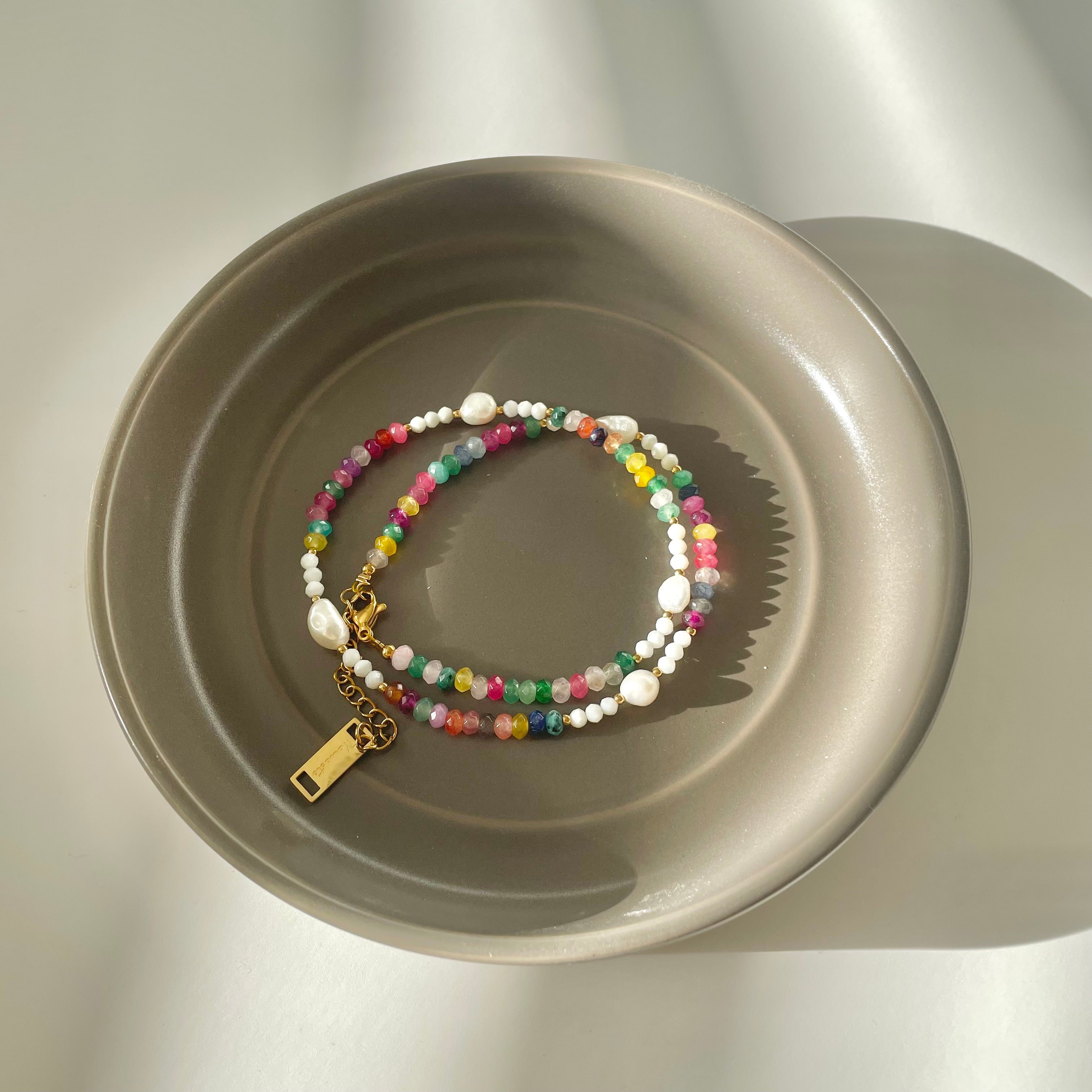 Raya Beaded Necklace – Namaste Jewelry Canada