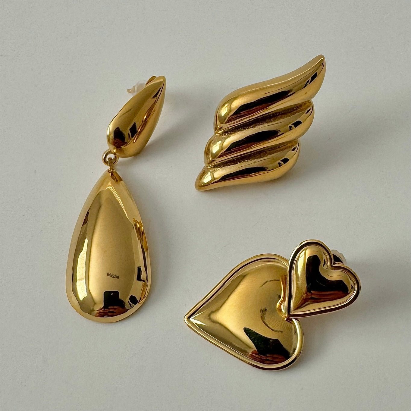 Rhodes Earrings-Gold - Namaste Jewelry Canada
