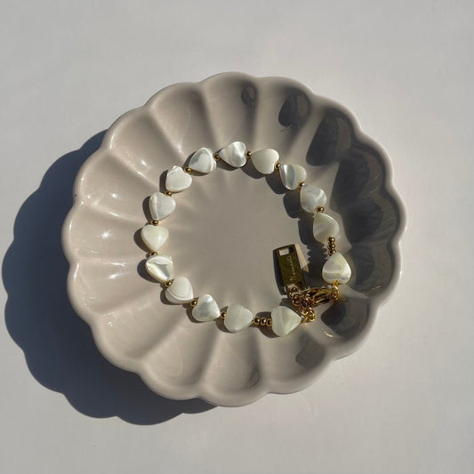 Shell Heart Bracelet - Namaste Jewelry Canada