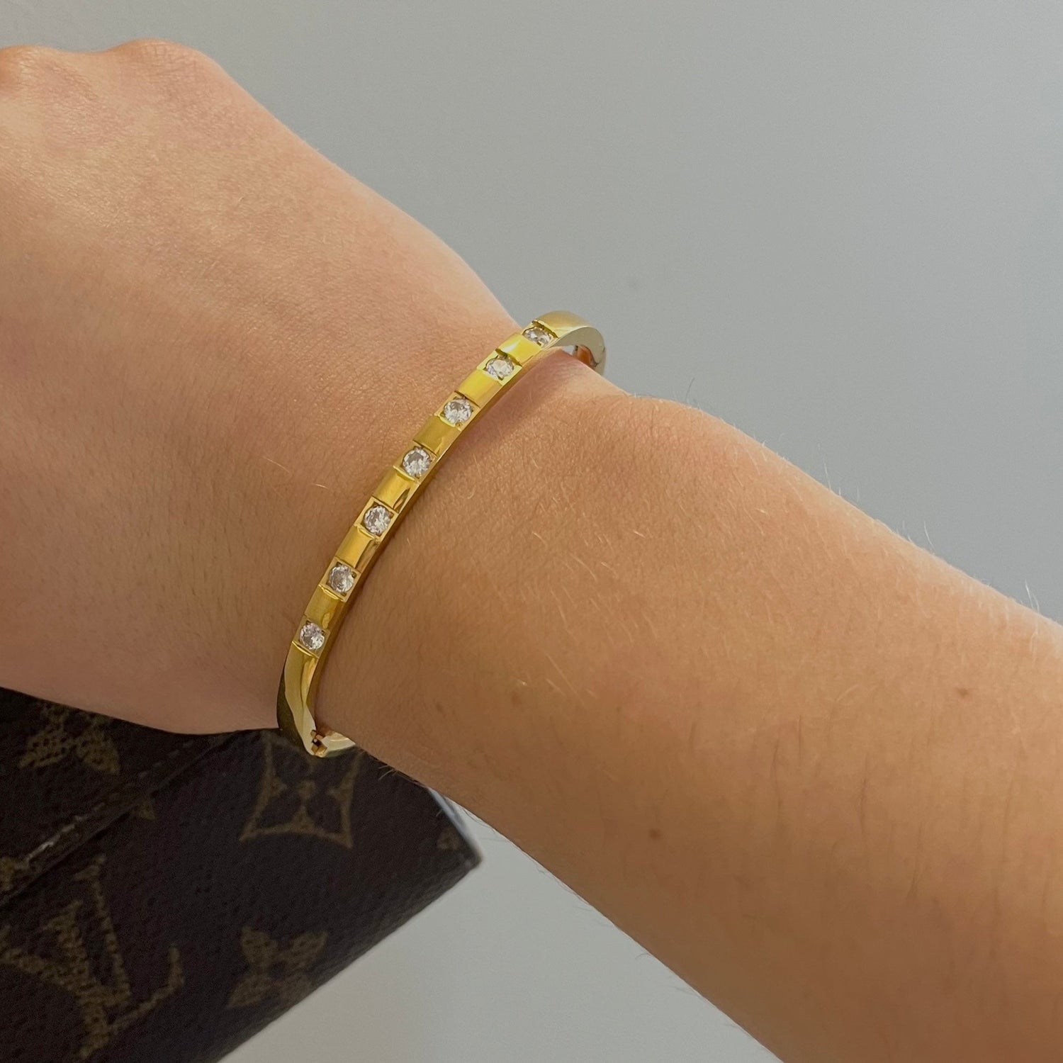 Stone Cuff Bracelet - Namaste Jewelry Canada