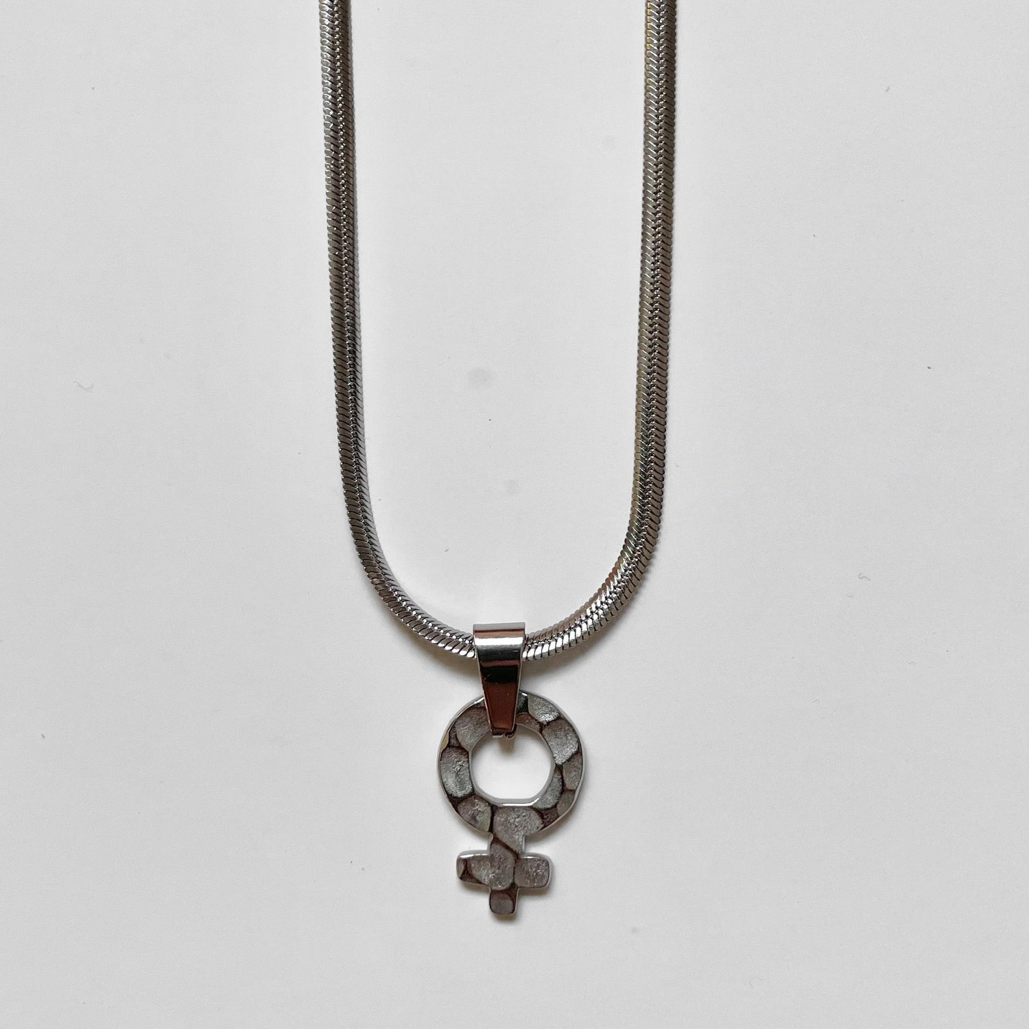 The Fierce Femme Necklace - Silver - Namaste Jewelry Canada