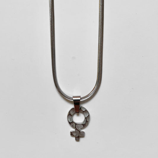 The Fierce Femme Necklace - Silver - Namaste Jewelry Canada